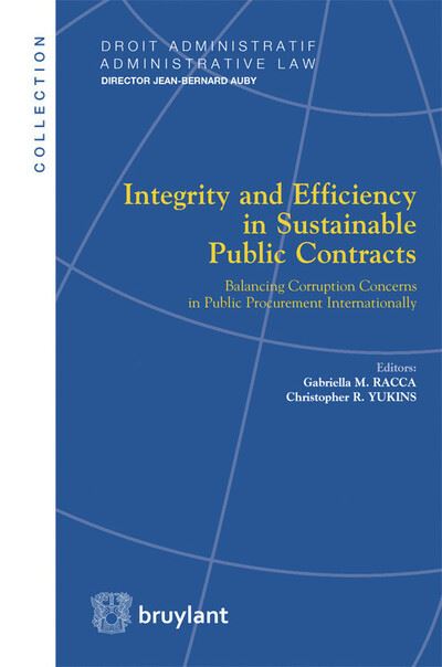 Integrity and Efficiency in Sustainable Public Contracts - Gabriella Margherita Racca - broché