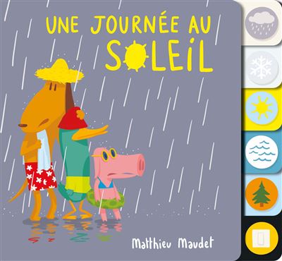 Une journée au soleil - Matthieu Maudet - cartonné