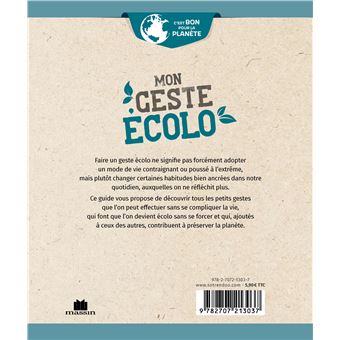 Mon geste écolo (poche)