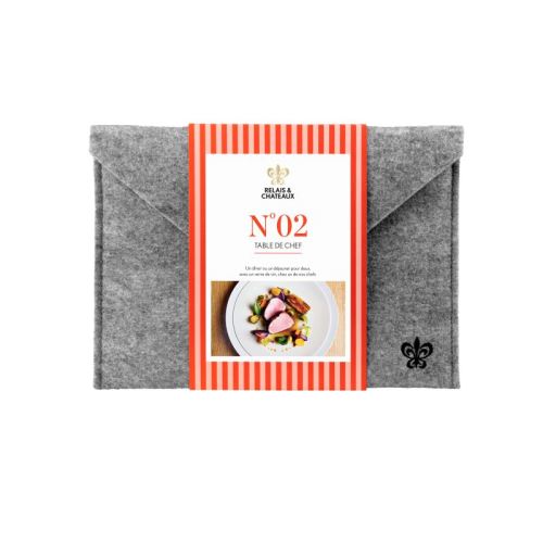 Coffret cadeau Gastronomie Relais & Châteaux Création N°02 Table de chef