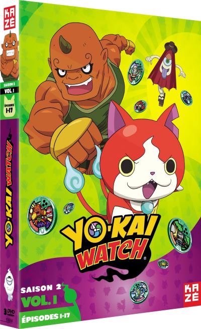 Yo-kai Watch Saison 2 Partie 1 sur 3 DVD