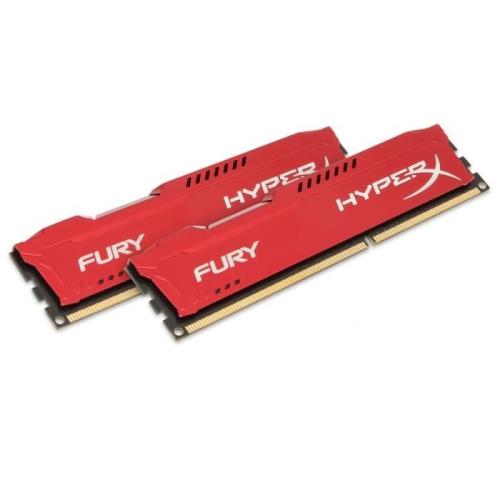 Mémoire Kingston HyperX Fury Red 2 x 8 Go 1600 MHz