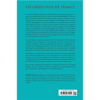 Les Orientaux de France - Ier-XXIe siècle