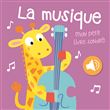 La Musique - Mon petit livre sonore