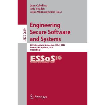 Engineering secure software and systems - Poche - Collectif - Achat ...