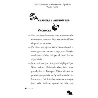 Pipo et Pipette et la Mystérieuse Légende du Manoir Hanté