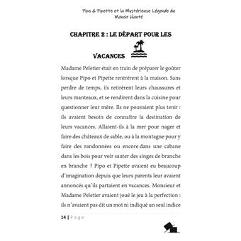 Pipo et Pipette et la Mystérieuse Légende du Manoir Hanté