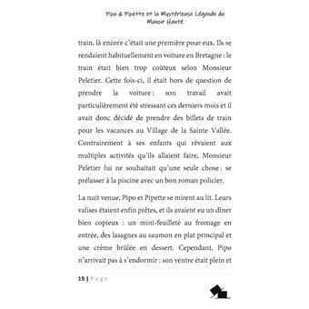 Pipo et Pipette et la Mystérieuse Légende du Manoir Hanté