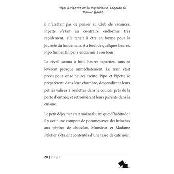 Pipo et Pipette et la Mystérieuse Légende du Manoir Hanté