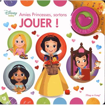 Disney Album Musical Et Lumineux Livre Sonore Disney Baby Princesses Collectif Cartonne Achat Livre Fnac