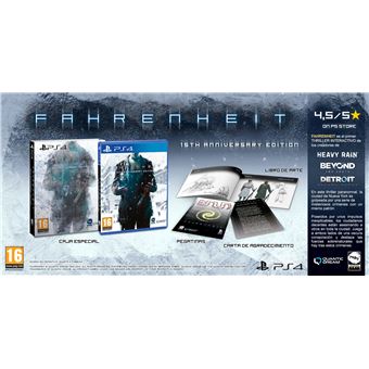 Jeu Fahrenheit Pour PlayStation 4 (PS4) - Version Import Neuve Scellée