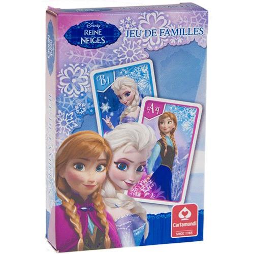 CARTA LA REINE DES NEIGES - JEU DES FAMI