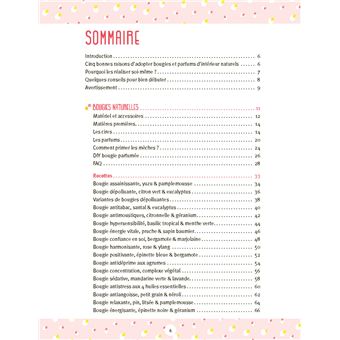 Bougies naturelles et parfums d'intérieur