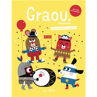 Magazine Graou n°22 - C'est la fête ! (Fév/Mars 2021)