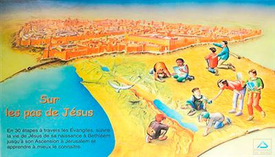 Jeu sur les pas de Jésus