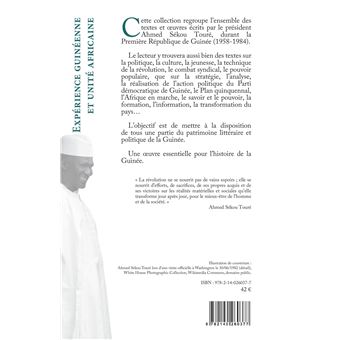 Expérience guinéenne et unité africaine