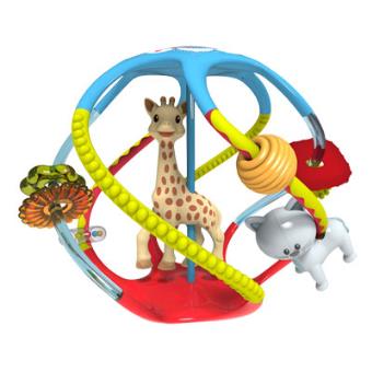 jouet girafe avec balles