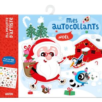 Ma pochette d'artiste - mes autocollants - noel (nouvelle edition)