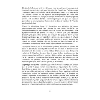 Manuel professionnel pour logiciels NLS de Biorésonance