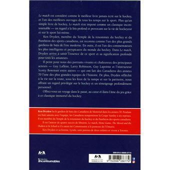 Le Match - Le meilleur livre jamais écrit sur le hockey