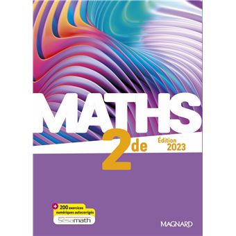 Maths 2de (2023) - Manuel élève