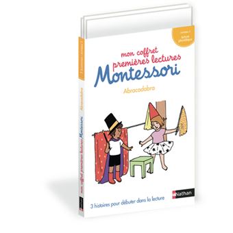 Mon coffret premieres lectures Montessori - Abracadabra ! niveau 1