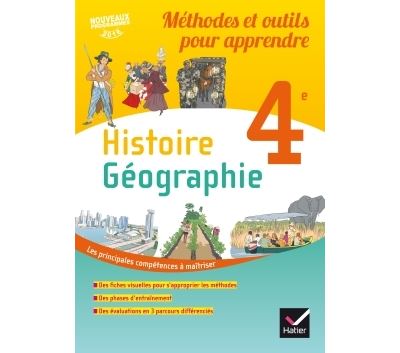 Méthodes et outils pour apprendre Histoire-Géographie 4ème, Cahier d'exercices Worbook