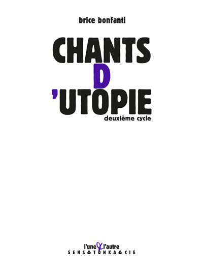 Chants d'utopie deuxieme cycle