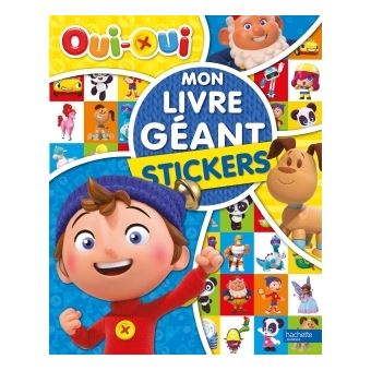 Oui-OuiOui-Oui - Mon Livre géant - Stickers