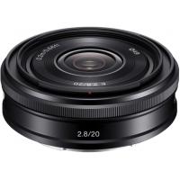 Objectif Hybride Sony E 20mm f/2.8 Pancake Noir