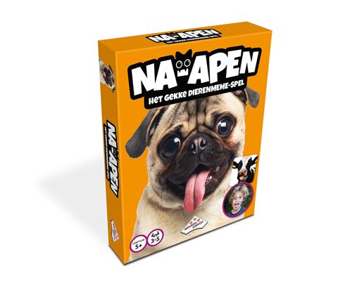 Jeux De Société Na-Apen Gekke Dieren Meme Spel Identity Games Version En Néerlandais