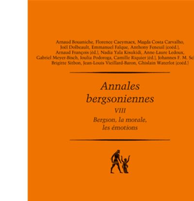Annales bergsoniennes, VIII