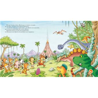 Livre son - Mini-Loup Dinosaures