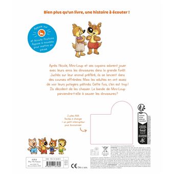 Livre son - Mini-Loup Dinosaures
