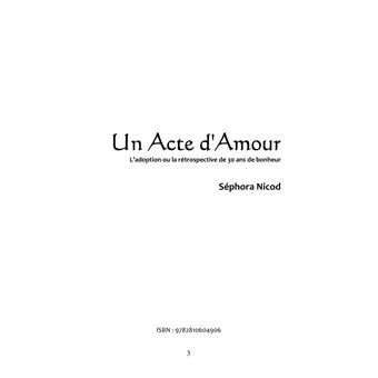 Un Acte d'Amour