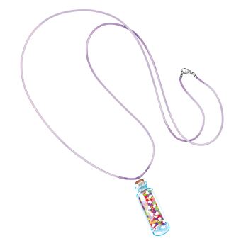 Ma super fiole a paillettes multicolores