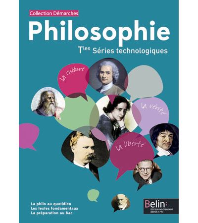Démarches Philosophie Term Séries technologiques