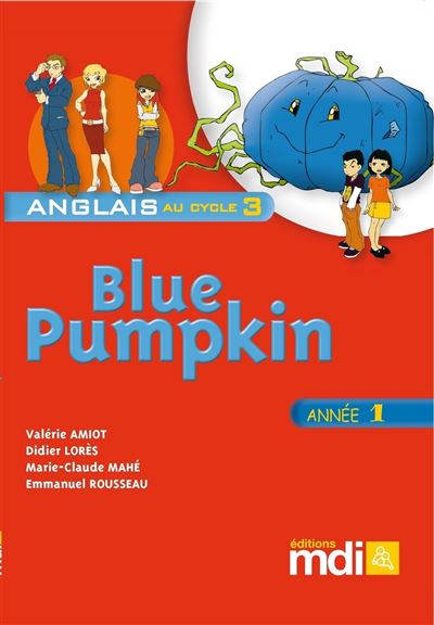 Mallette blue pumpkin anglais