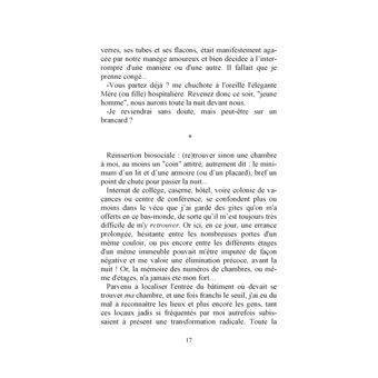 Rêves en vrac