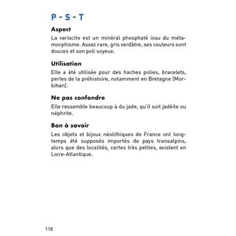 Petit guide des roches et minéraux - 70 pierres à découvrir