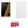 Pack Fnac Tablette Samsung Galaxy A6 7" 8 Go Blanc + Carte mémoire Samsung Micro SD 16 Go Evo Plus + Adaptateur SD + Etui Folio Samsung
