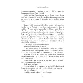Chemins de plomb