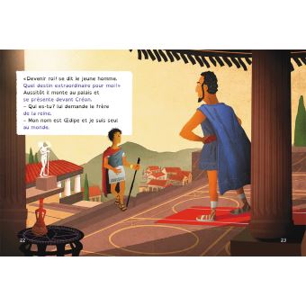 Ma première mythologie - Oedipe et l'énigme du Sphinx adapté dès 6 ans