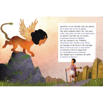 Ma première mythologie - Oedipe et l'énigme du Sphinx adapté dès 6 ans