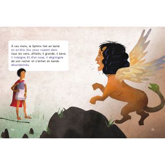 Ma première mythologie - Oedipe et l'énigme du Sphinx adapté dès 6 ans