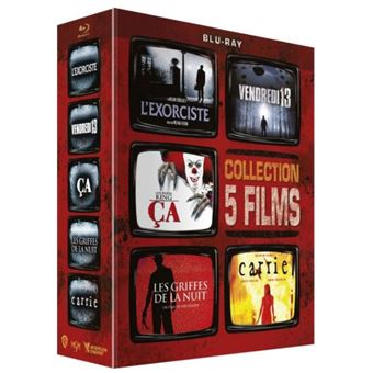 Les Grands maîtres de l'horreur 5 films Blu-ray (Coffret) - Bluecats