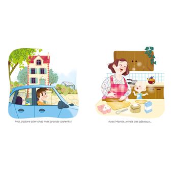 Petit frère chez Papi et Mamie