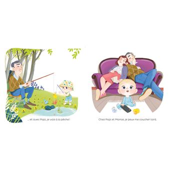 Petit frère chez Papi et Mamie