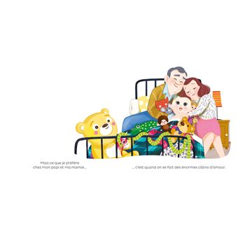 Petit frère chez Papi et Mamie