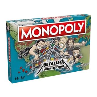 Monopoly Metallica Édition en anglais